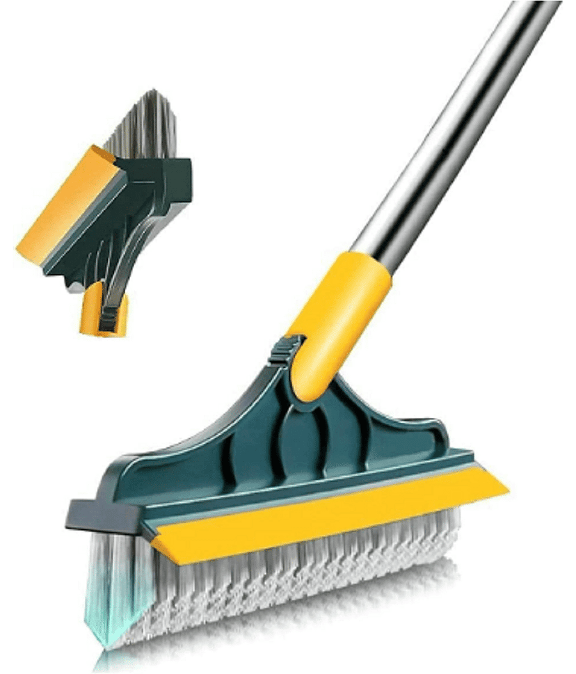 Qin Pin Narural Fibre Floor & Tile Brush ( 1 ) view 2