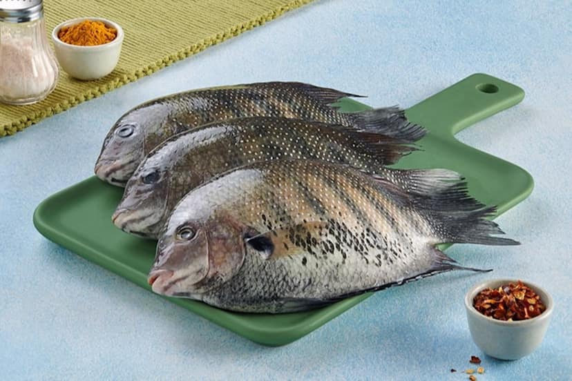 Pearl Spot / Karimeen-Uncleaned-500gms