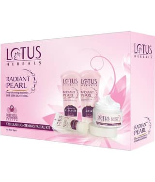 Lotus Herbals Radiant Pearl Facial Kit 5in1 170g