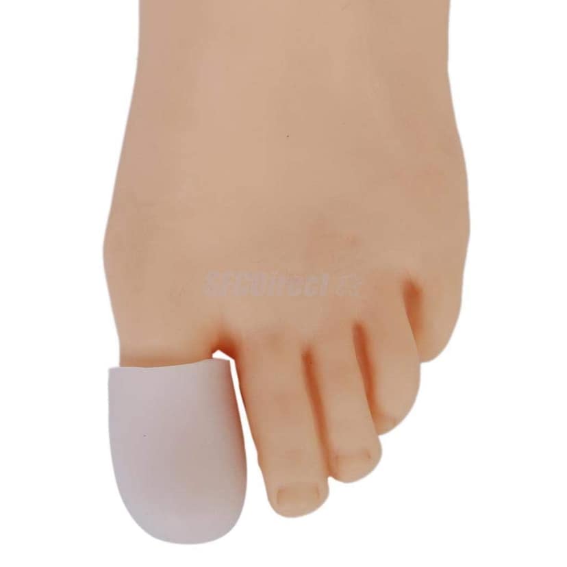 Aktive Life Gel Toe Caps, White