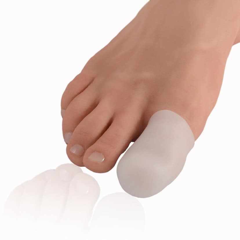 Aktive Life Gel Toe Caps, White view 2