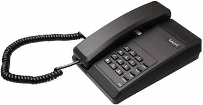 Beetel B11 Basic Landline Phone (Black) Corded Landline Phone (Black)