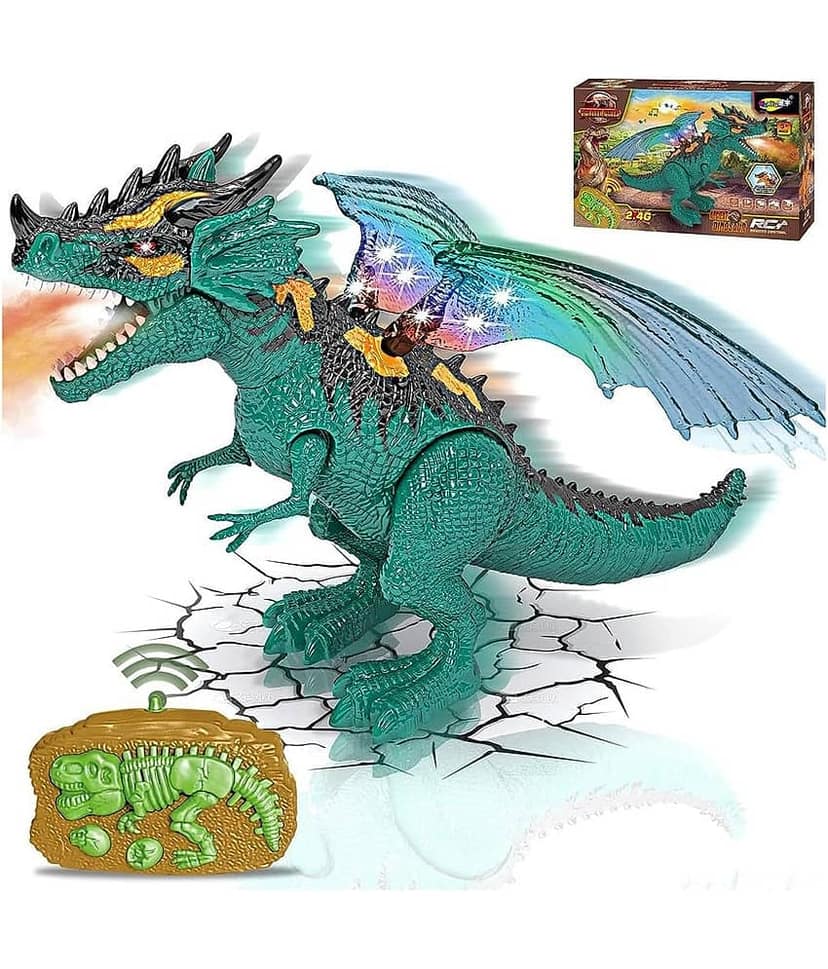 Fratelli Dragon Remote Control with Lights & Sound Multicolor view 2