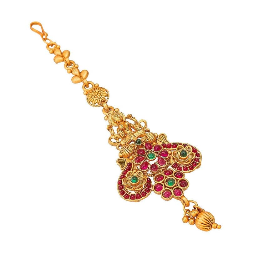 Morison Classic Pearl Drop Mangtikka Timeless Simplicity view 3