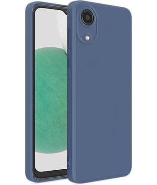 ZAMN - Plain Cases Compatible For Silicon Samsung Galaxy A03 Core ( Pack of 1 )