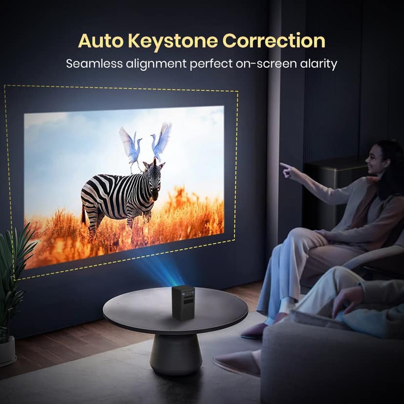 Portronics Pico 13, 4K UHD Support, 3500 Lumens, Rechargeable, DLP Technology view 4