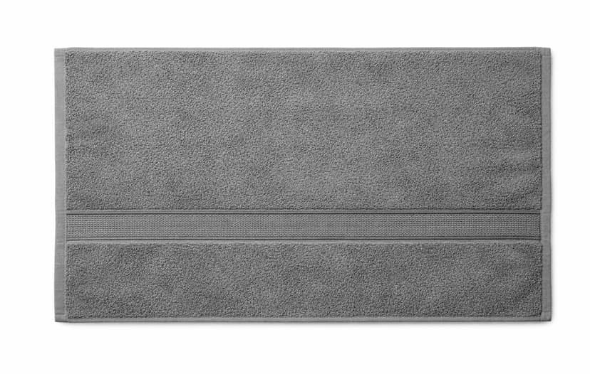 Luxury Grey Bath Towel view 2