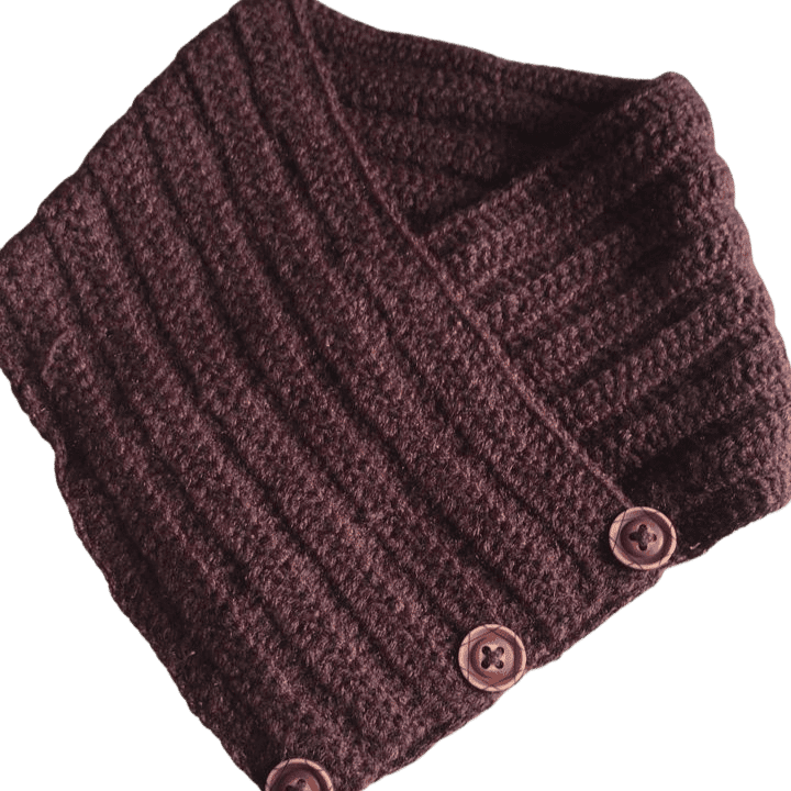 Hand made Neck Warmer view 2