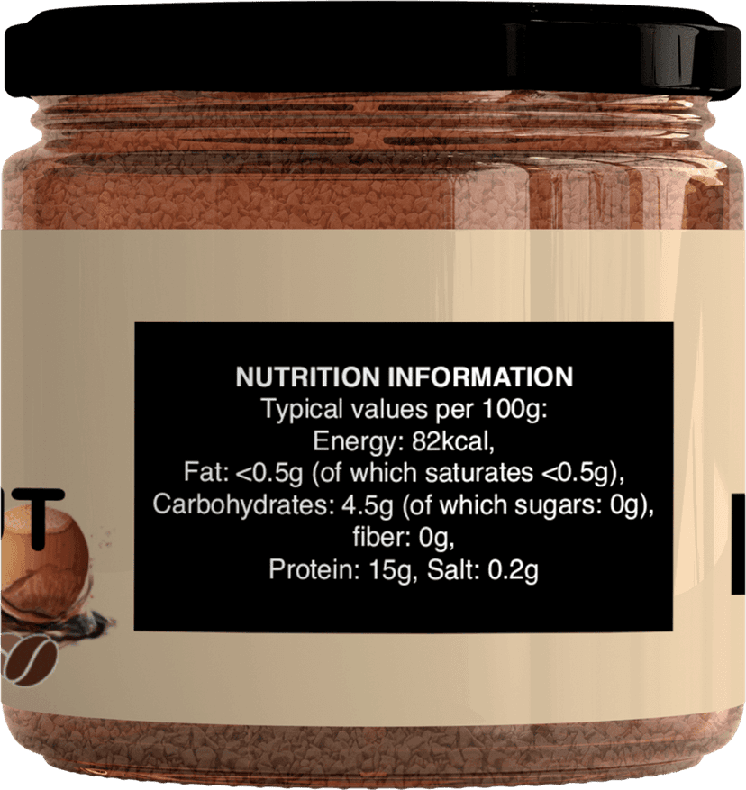 Coffee Nirvana Instant Coffee, Freeze Dried, Hazelnut Flavour, 70 g view 4