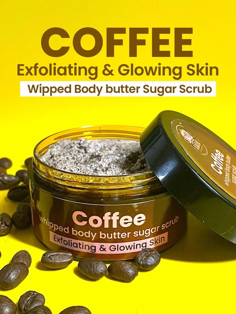 Kaaya Natural Coffee Whipped Body Butter Sugar Scrub view 3
