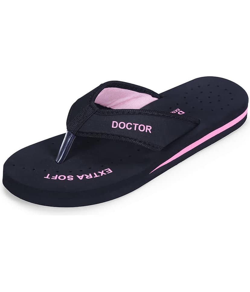 DOCTOR EXTRA SOFT - Navy Blue Women's Slipper view 2