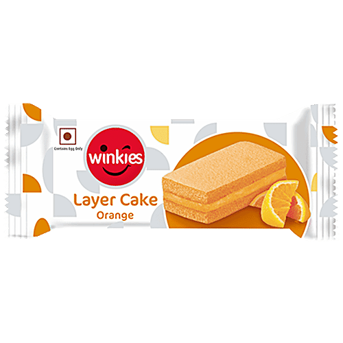 Winkies Layer Cake - Orange, 15 g