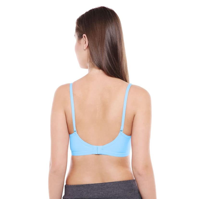 Bodycare Women Cotton Full Coverage Lightly Padded Regular Bra 1574-Sky view 3