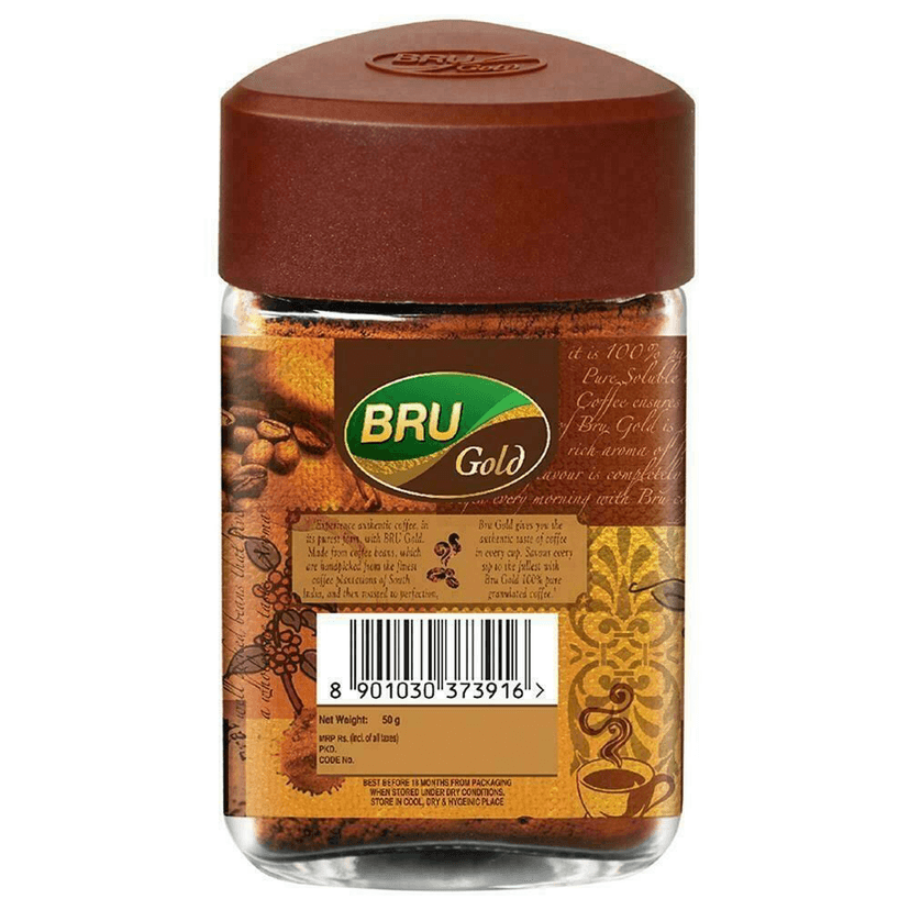 Bru Gold Coffee Pouch 50 Gms view 4