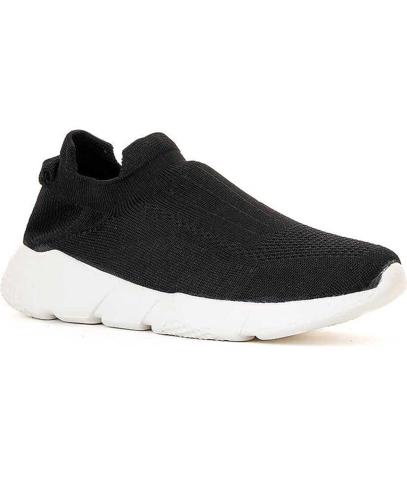 Khadim's - Black Men's Slip-on Shoes view 2