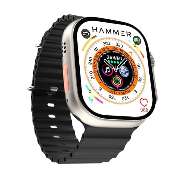 Hammer Ultra Classic Bluetooth Calling Smart Watch - Black, view 3