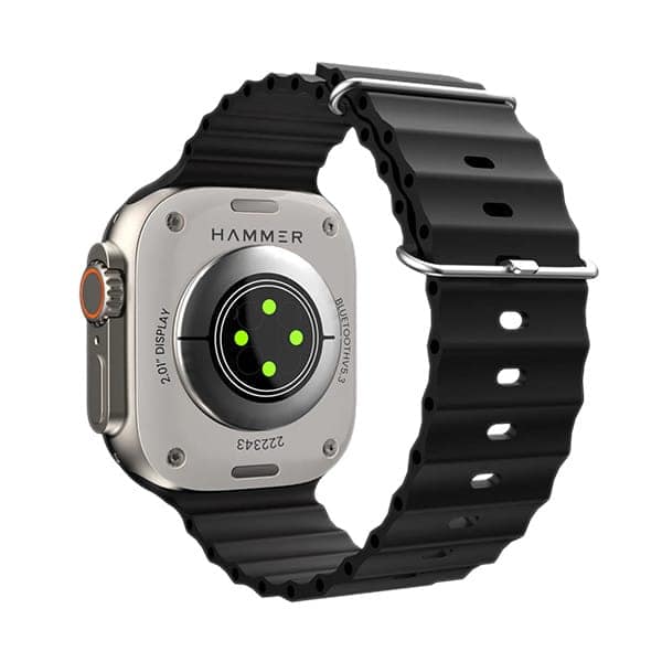 Hammer Ultra Classic Bluetooth Calling Smart Watch - Black, view 4
