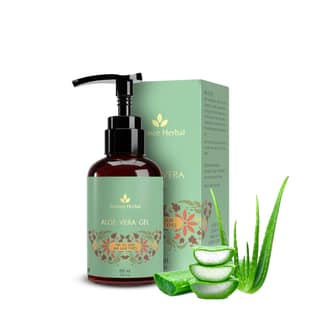 Avimee Herbal Pure Aloe Vera Gel for Skin and Hair - 100 ml | Hydrates, Moisturizes & Soothes Irritated Skin | Vitamin E & Natural Emollients Avimee Herbal Pure Aloe Vera Gel for Skin and Hair - 100 ml | Hydrates, Moisturizes & Soothes Irritated Skin | V