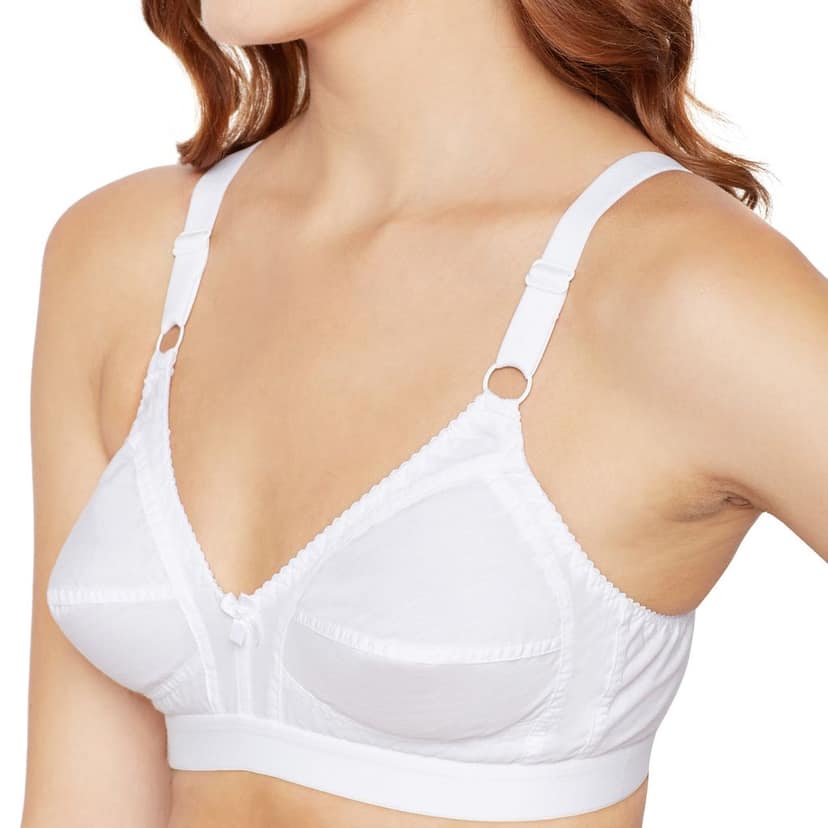 Bodycare 100% Cotton Non Padded Non wired Regular Bra-Pack of 3 view 6