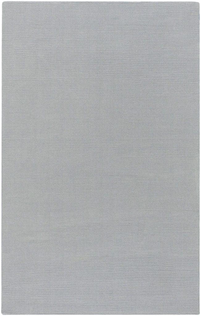 Hand Loomed Mystique Gray Wool Rug view 2