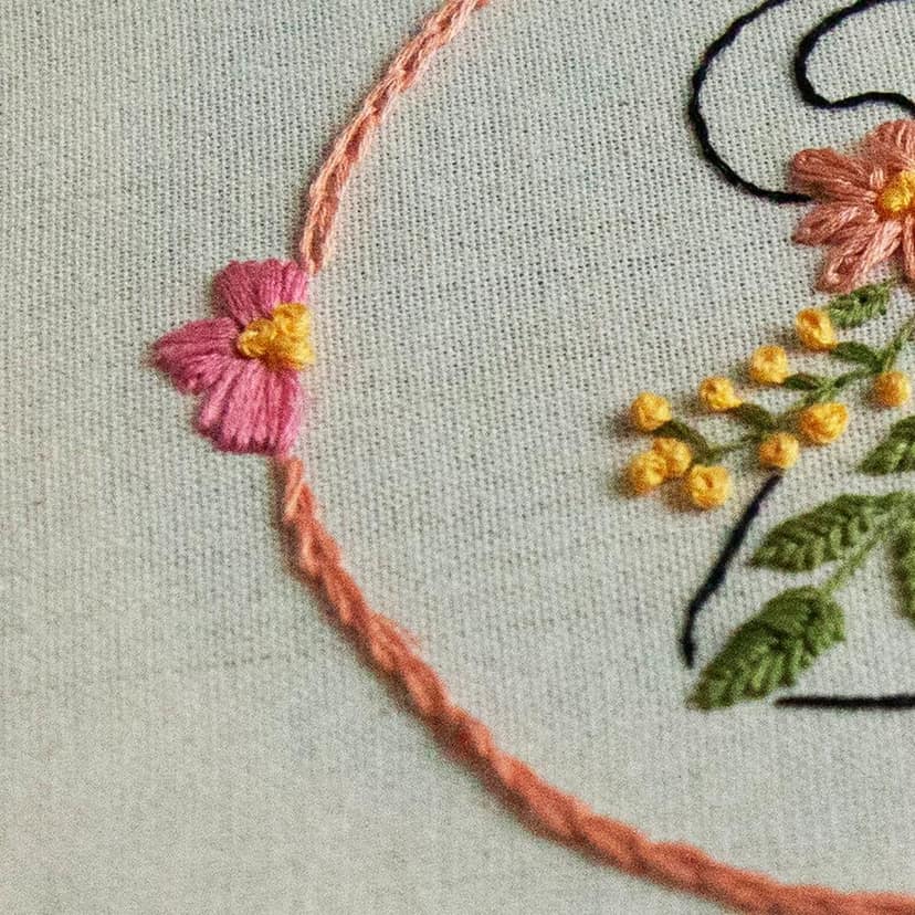 Zuchi Fine Needlework Fabric 3 Meter view 4