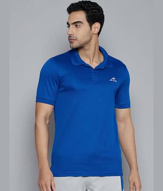 Alcis - Blue Polyester Slim Fit Men's Sports Polo T-Shirt ( Pack of 1 )
