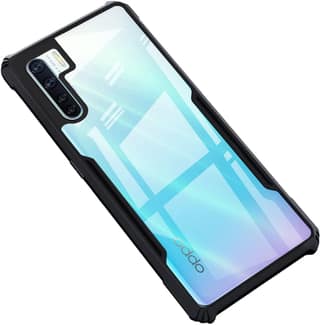 PLUGTECH Slim Shockproof Case | Matte Black Soft | Drop Protection | Precise Cutouts | Premium Mobile Cover for Oppo F15