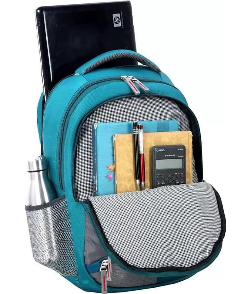 FLYSACK Green PU Backpack ( 30 Ltrs ) view 2
