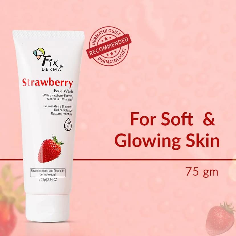 Fixderma Strawberry Face Wash