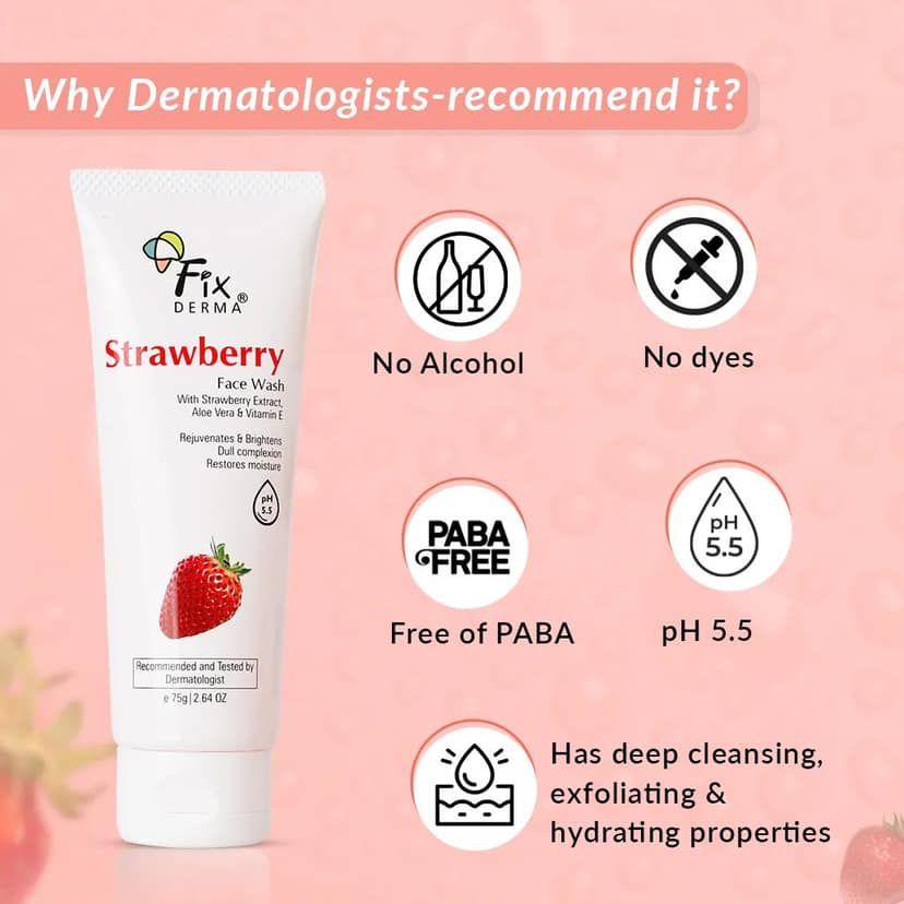 Fixderma Strawberry Face Wash view 4