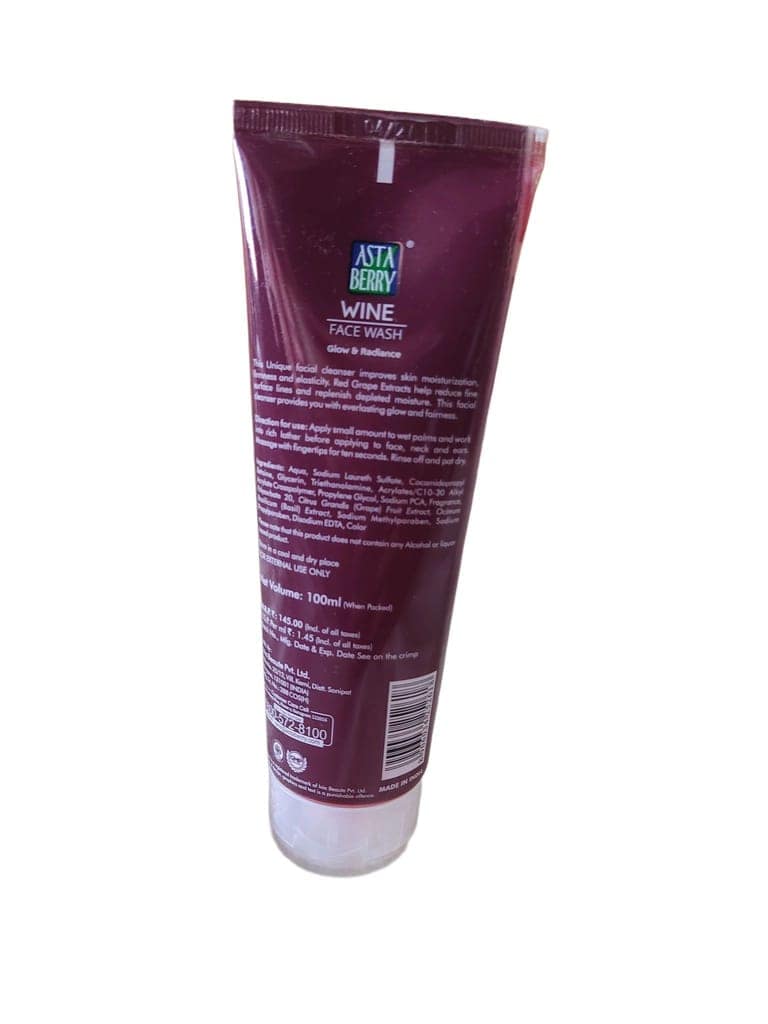 Wine Face Wash - Asta Berry view 3