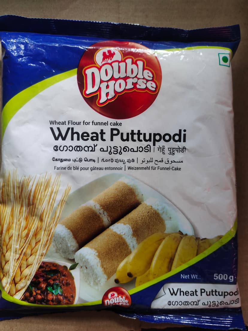 Double horse wheat puttu podi