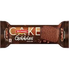 BRITANNIA GOBBLES CHOC CAKE 55GM