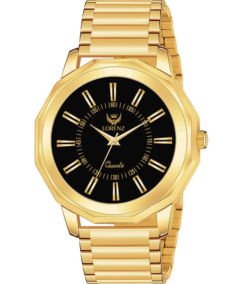 Lorenz Gold Stainless Steel Analog Men's Watch