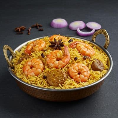 Prawns Biryani (Small)