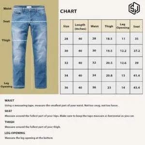 MEN’S 290001 Vintage Grey Narrow Fit Jeans view 4