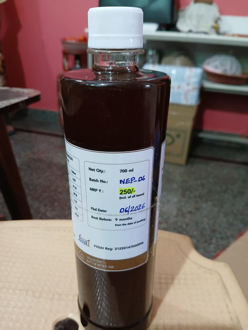 Nisarga Nanaari Squash (Bottle) view 2
