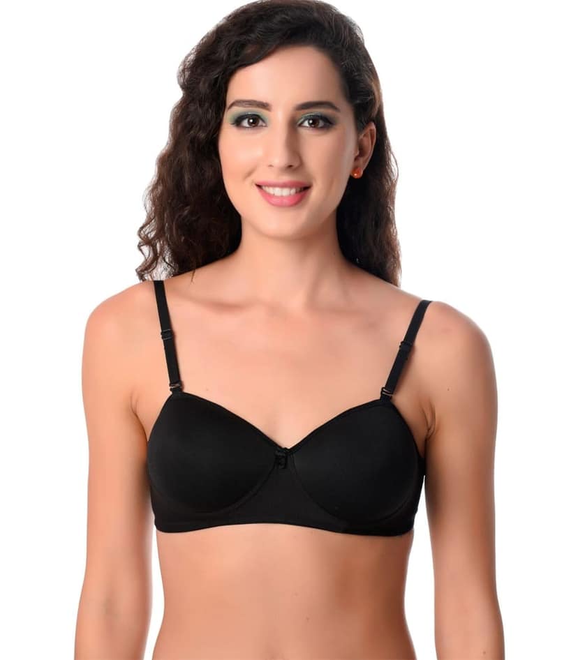 ADORNSTAR Women's Cotton Light Padded Full Coverage Bra