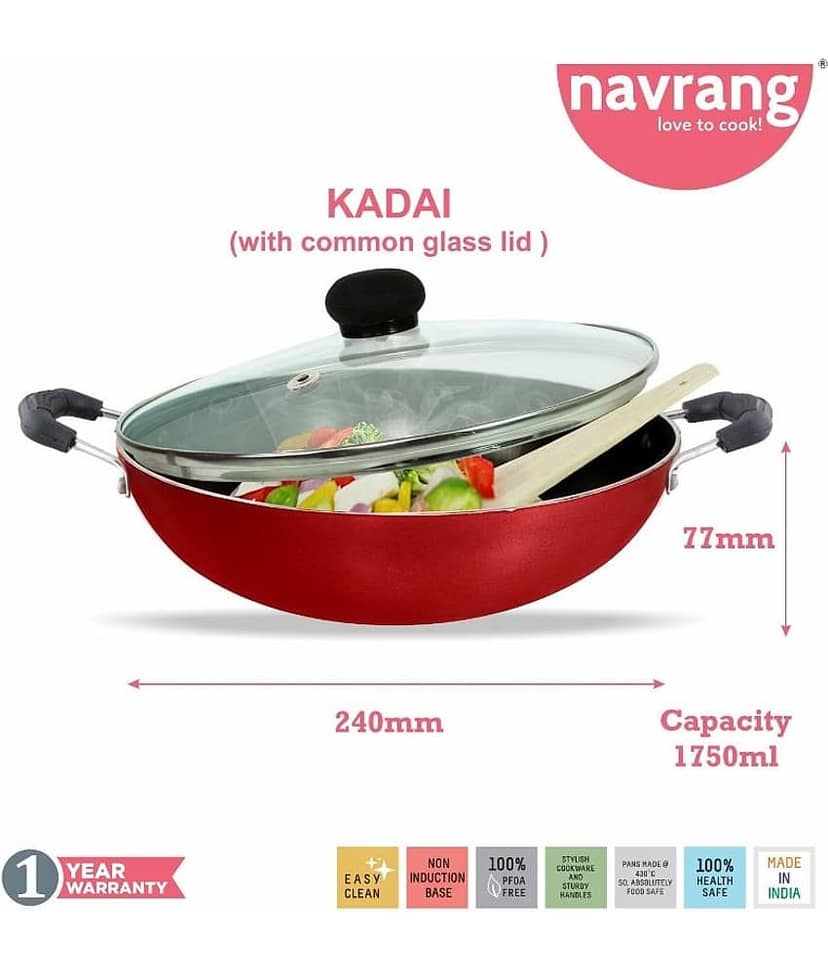 Navrang Non Stick Aluminium Economy Tawa 275
