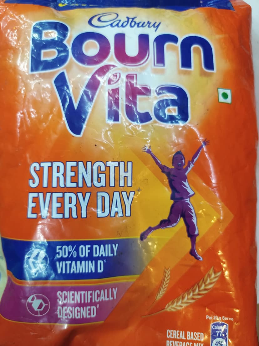 Cadbury Bourn Vita Strength Every day Scientifically Designed