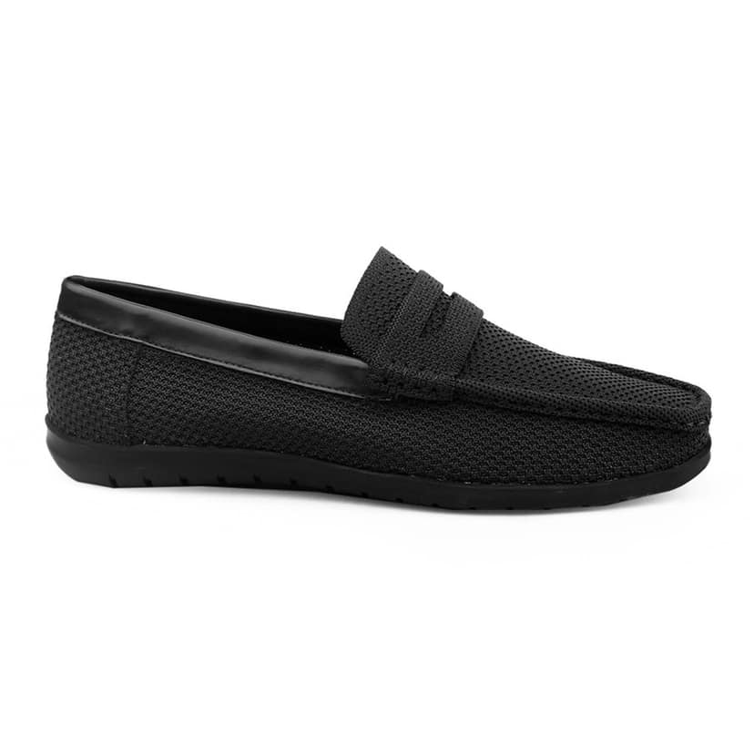 Men's Faux Leather Breathable Fabric Stylish Loafers view 5