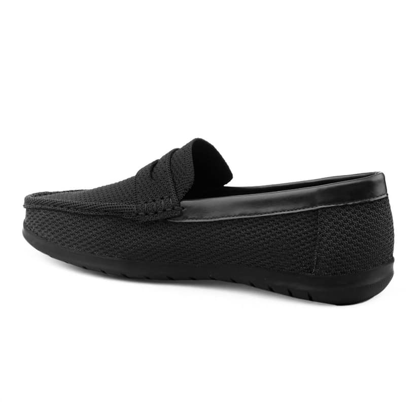Men's Faux Leather Breathable Fabric Stylish Loafers view 6
