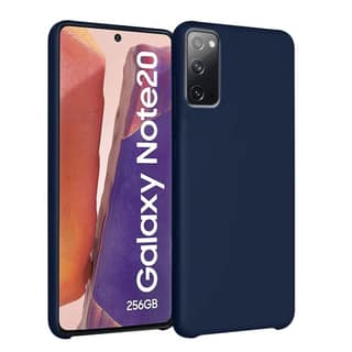 LIRAMARK Liquid Silicone Soft Back Cover Case for Samsung Galaxy Note 20