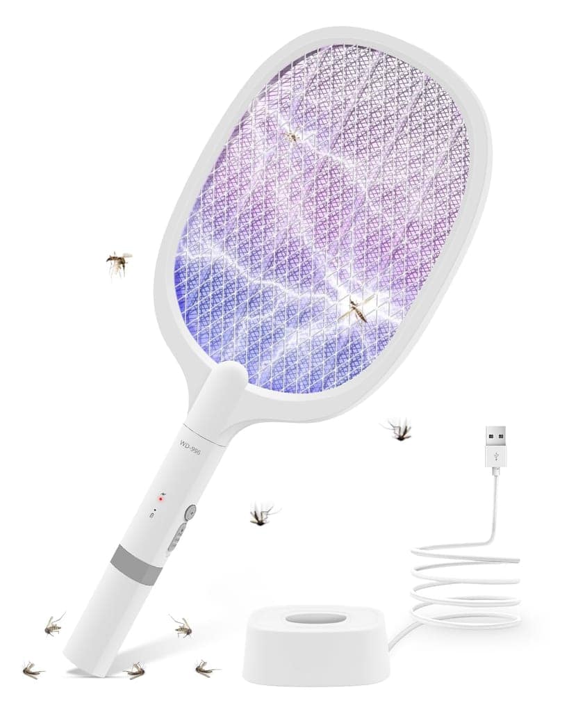 GLOWSERIE USB Rechargeable Bug Zapper Racket view 2