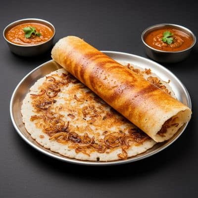 Rava Onion Dosa