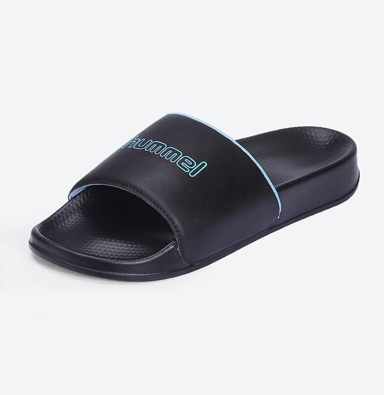 hummel TRINO MEN SLIDERS Comfortable Cushioned Sole Arch Support Durable Lightweight Flexible Trendy Style Flip flops and Slippers Slides for Men Daily use Chappal view 2