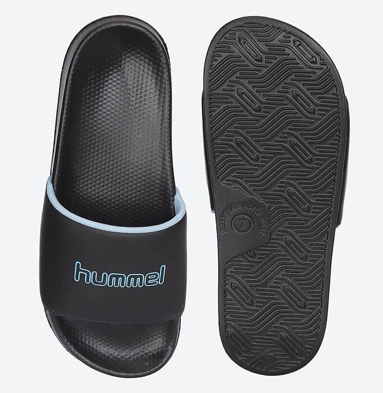 hummel TRINO MEN SLIDERS Comfortable Cushioned Sole Arch Support Durable Lightweight Flexible Trendy Style Flip flops and Slippers Slides for Men Daily use Chappal view 6