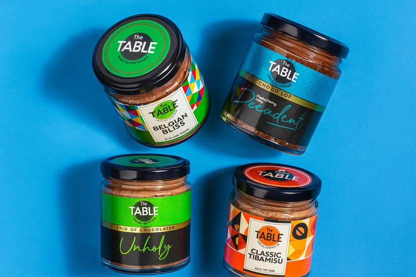 Family pack of 4 jars