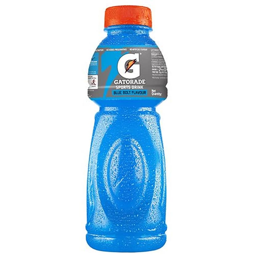 Gatorade Sports Drink - Blue Bolt Flavour, 500 Ml view 2