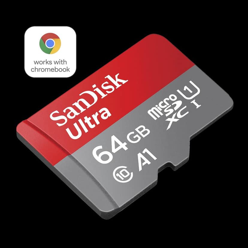 SanDisk 64GB Ultra microSDXC UHS-I Memory Card - 120MB/s, Class 10, U1, Full HD, A1, Micro SD Card view 3